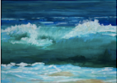 “Splash II” by Nancy McClure