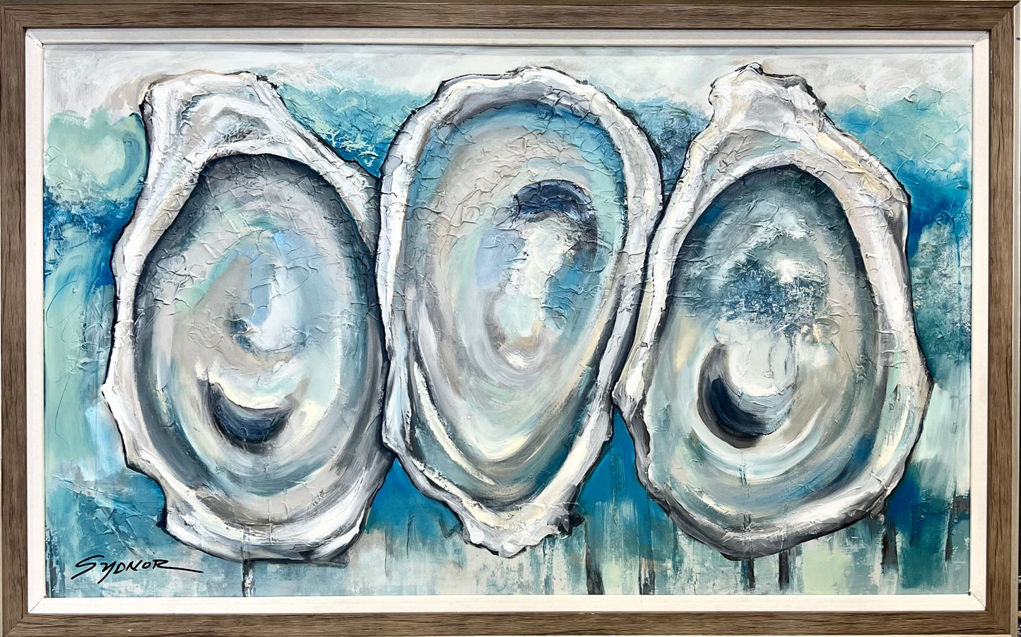 “Blue Oyster Trios” by Sydnor Greene