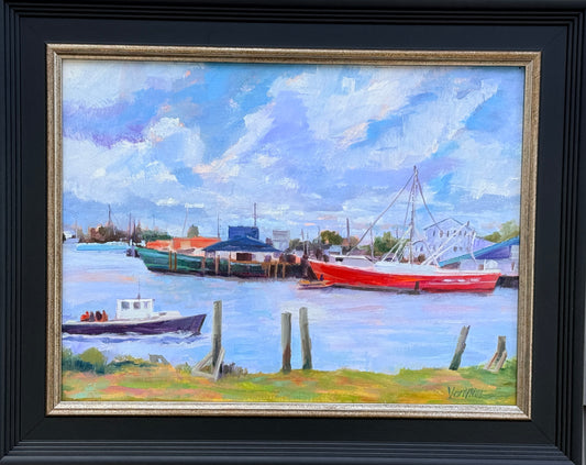 BEAUFORT HARBOR MATES by Barbara Van Vliet