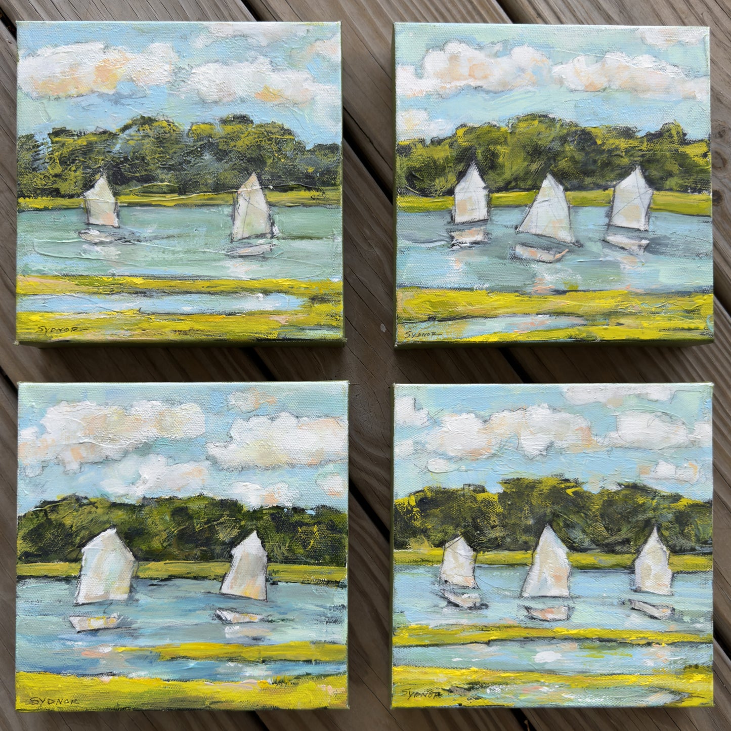 SAIL BOATS By Sydnor Greene