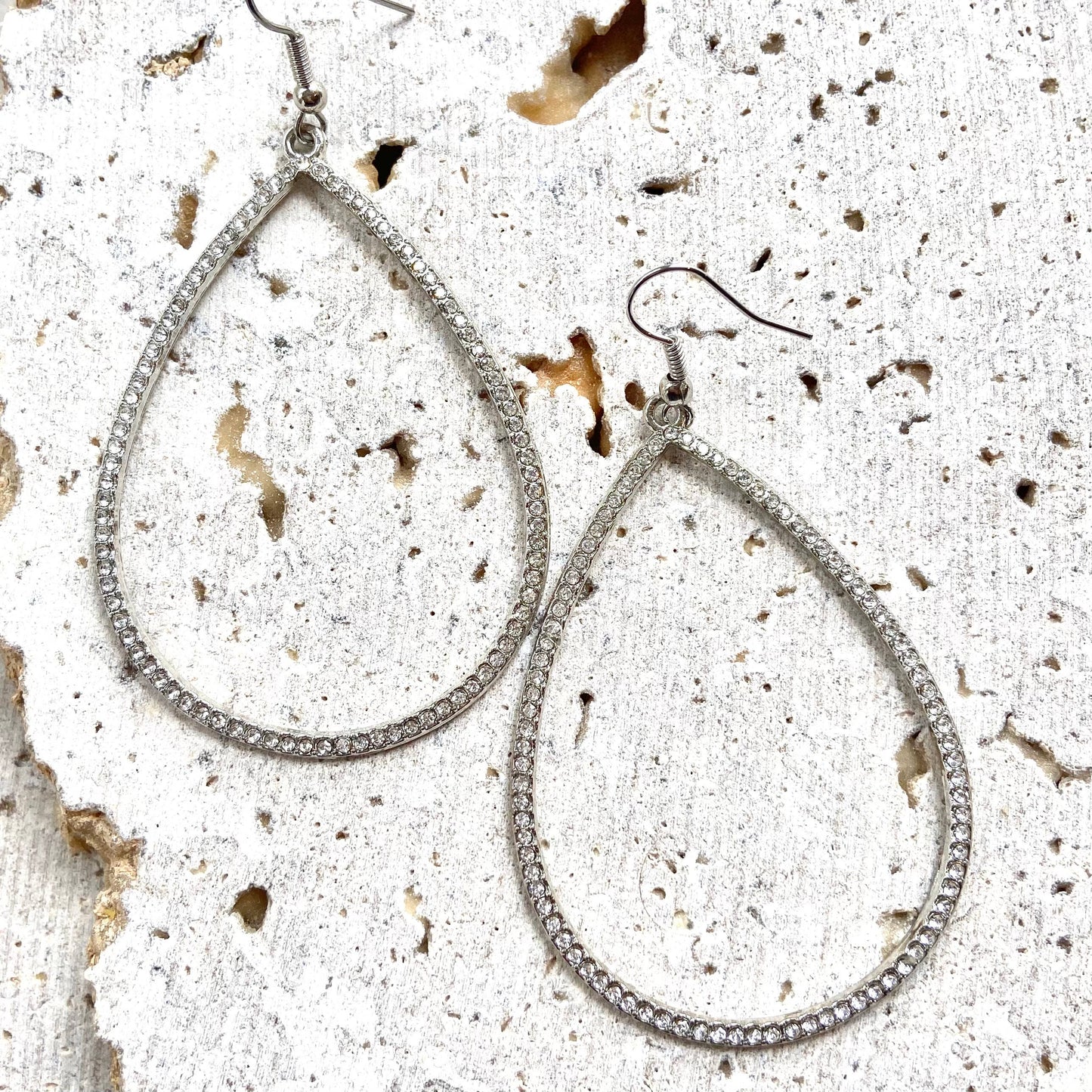 Rustic vintage bronze earrings boutique. Salon  crystals