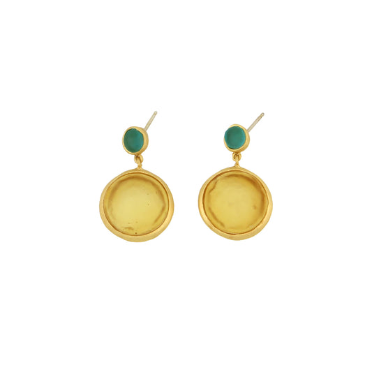Bubble Drops Post Earrings