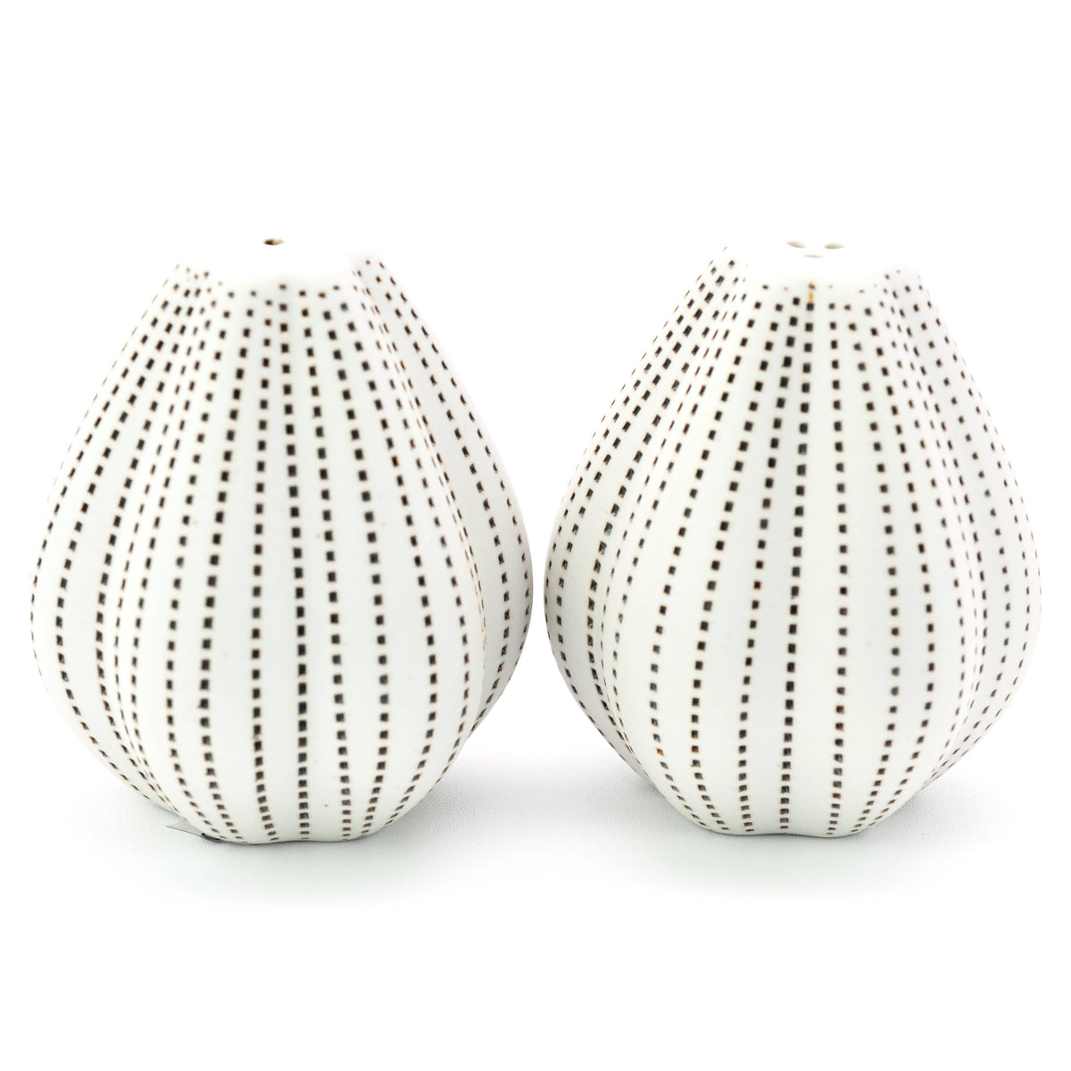 Champa Handcrafted Porcelain Salt and Pepper Shaker Set