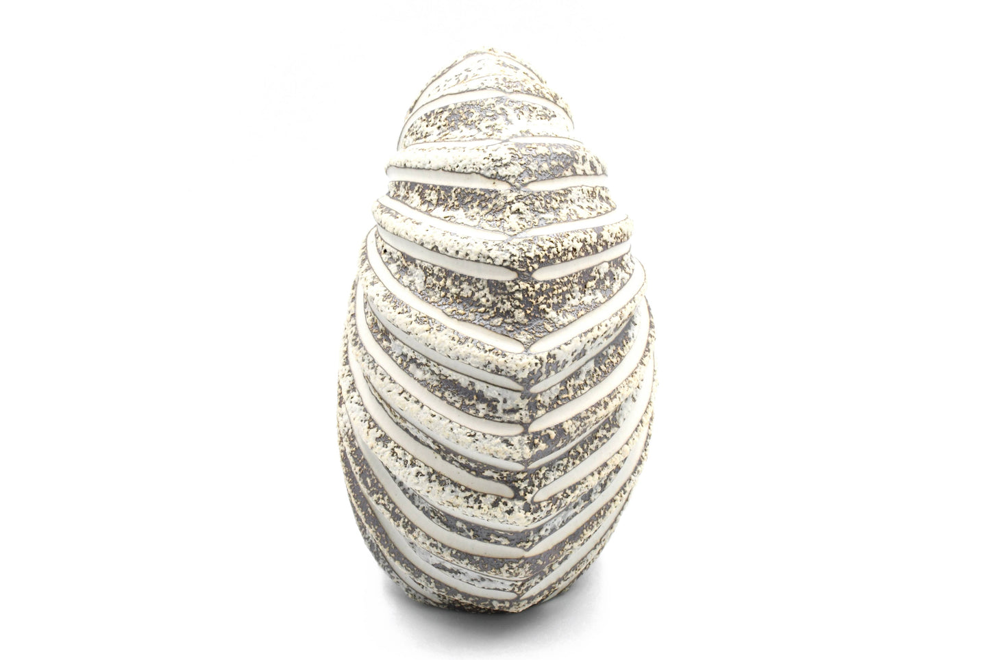 1280W16 PALM S-Handcrafted Porcelain Vase