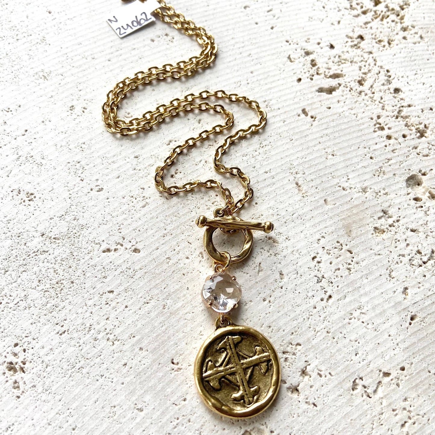 Serenity prayer necklace religious cross jewelry