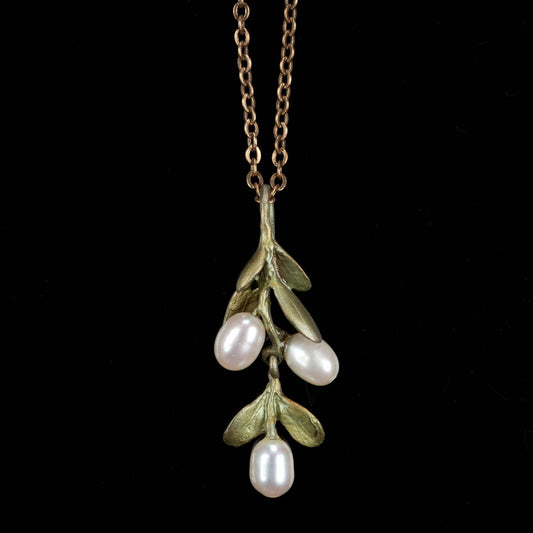 Boxwood Petite Pendant - 16" Adj.