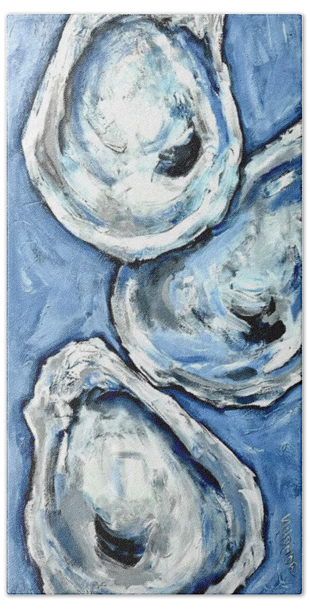 Carolina UNC Oysters - Beach Towel