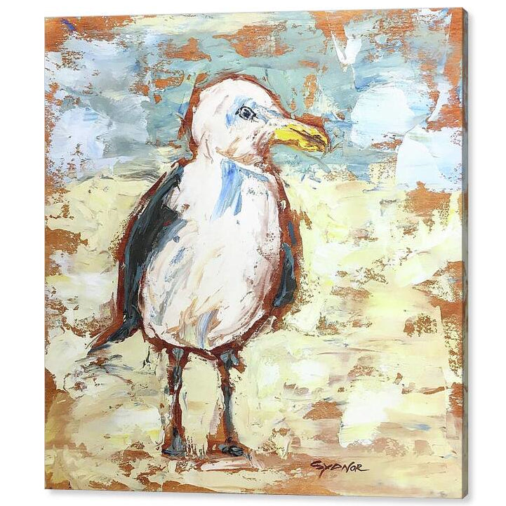 COASTAL SEAGULL GICLEE by Sydnor Greene