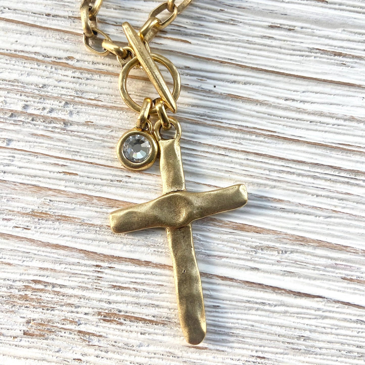 Cross religious inspirational handmade jewelry