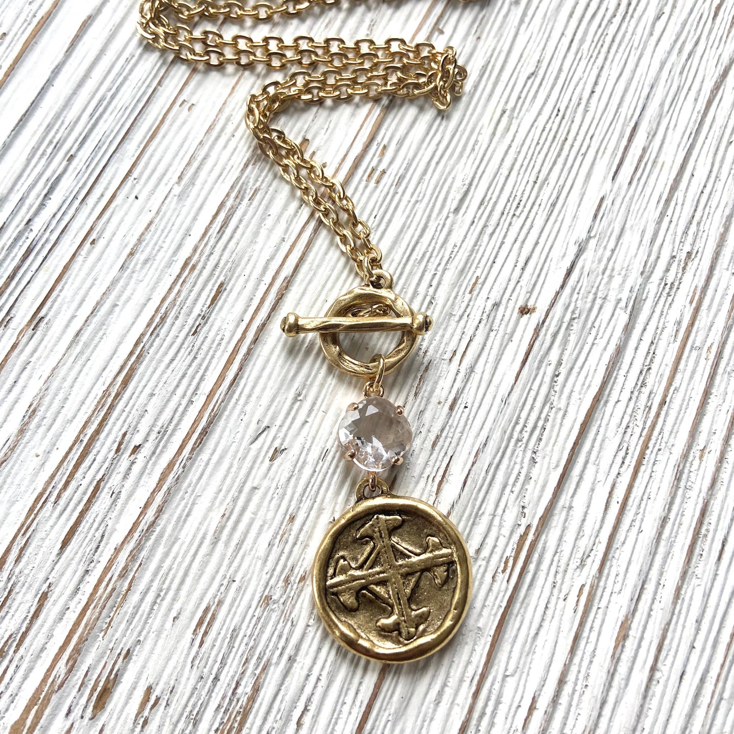 Serenity prayer necklace religious cross jewelry