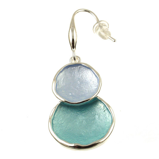 Double Circle Overlay Earrings