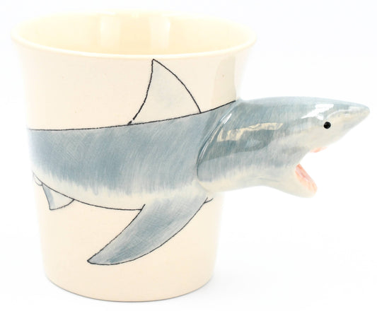 Ceramic Shark Mug 10 Oz