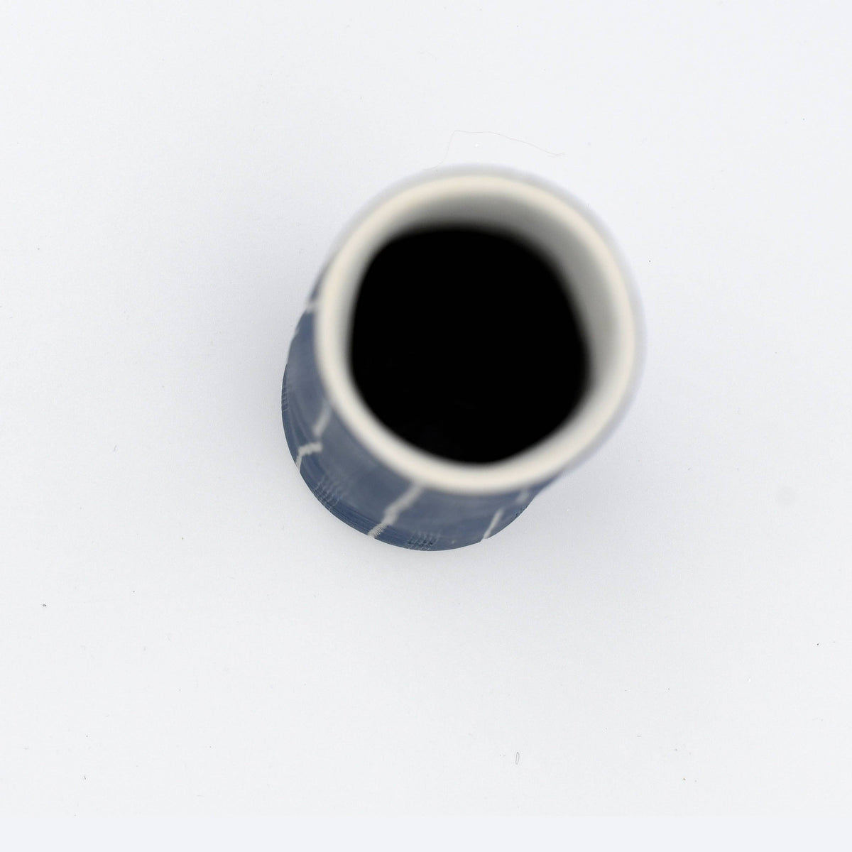Handcrafted Blue Porcelain Vase