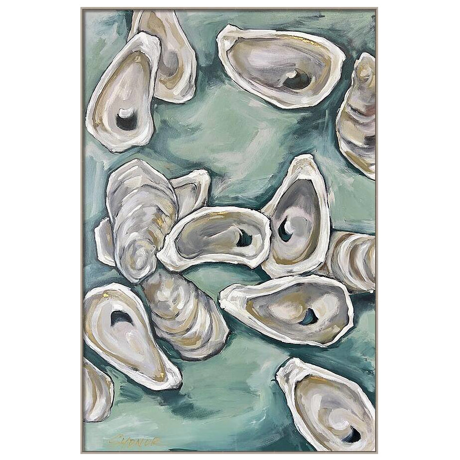 ‘Oysters on the Green” Giclée by Sydnor Greene